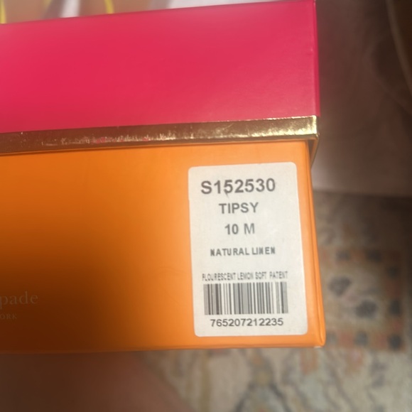 Authentic Kate Spade Tipsy Ballerina Flats - NIB